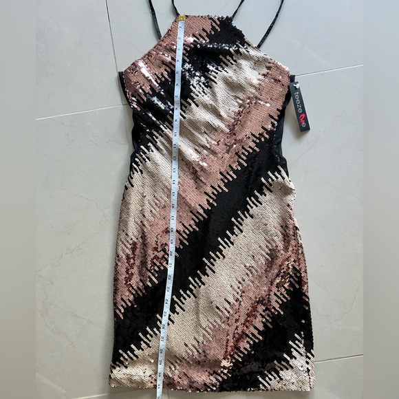 NWT Black and Copper Sequin Dress-Size 5/6 - Picture 6 of 9
